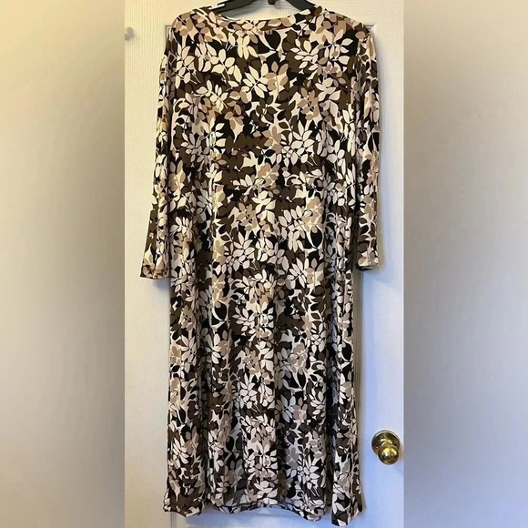 NWOT, Apt 9 Women’s Tie Front Stretch Dress Size 2X - Picture 5 of 5